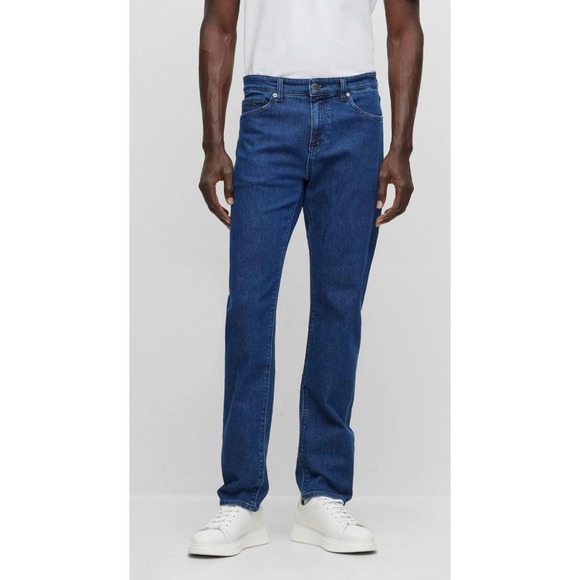 Hugo BOSS Maine3 Regular Fit Stretch Jeans - 36X32 * Exceptional Comfort M619 - Picture 6 of 6